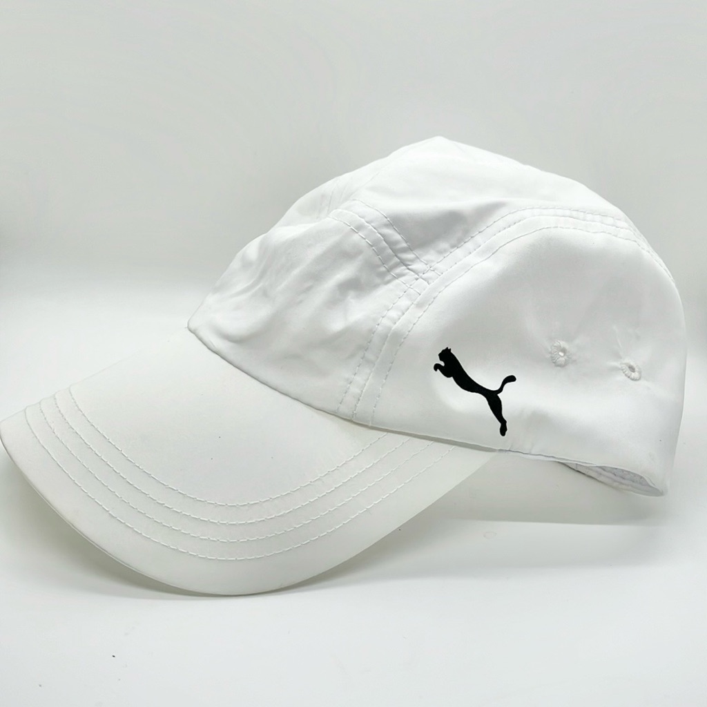 Puma Womens White Logo Baseball Cap